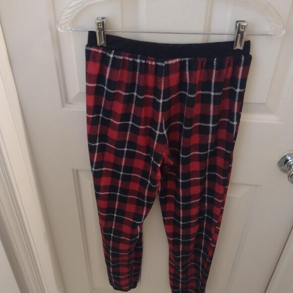 Boys 14 red plaid pajama set - Eddie Bauer - Picture 5 of 7